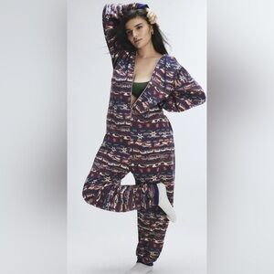 SAVAGE x Fenty FOREVER SAVAGE HOODED ONESIE Trendy Patterned Jumpsuit